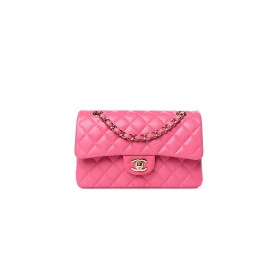 CHANEL CAVIAR QUILTED SMALL DOUBLE FLAP 1458294 (23*14.5*6cm)